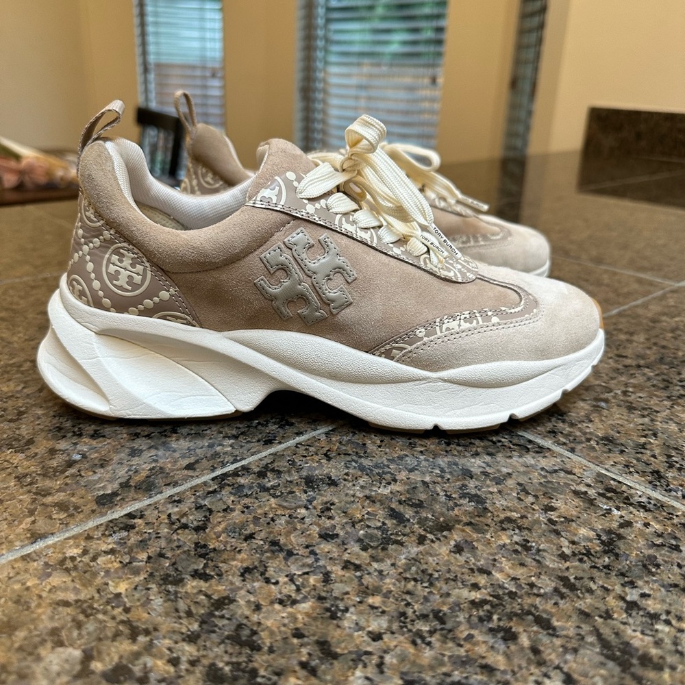 Tory Burch Women's Beige Sneakers